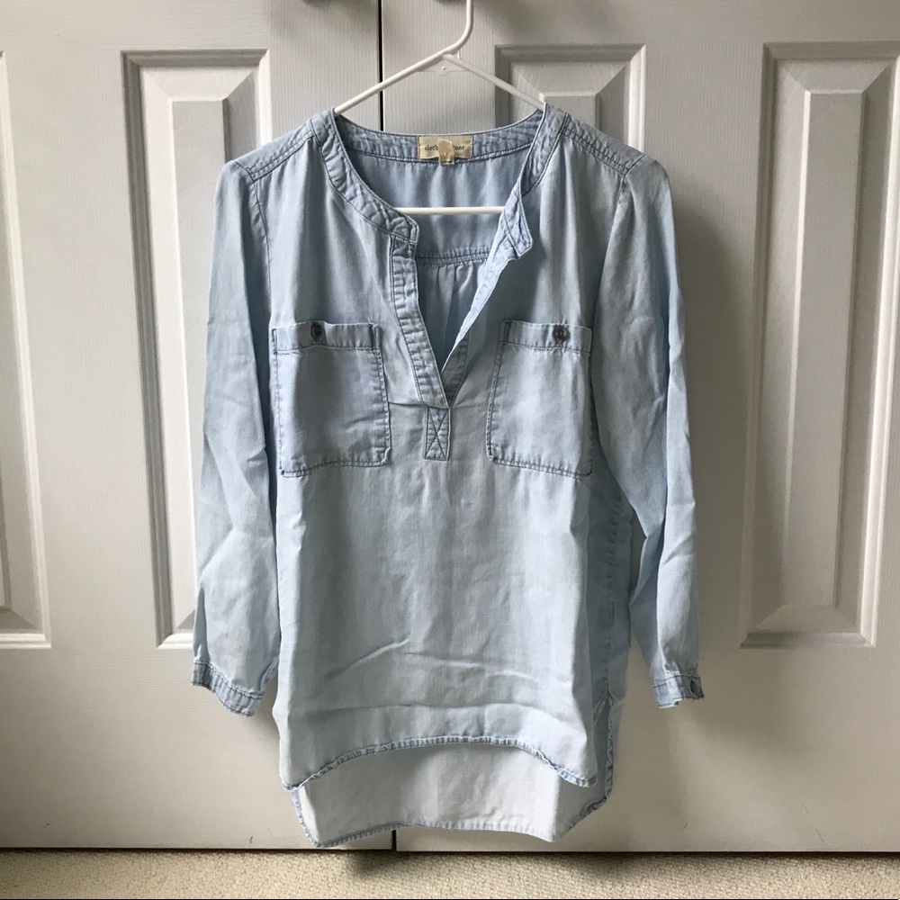 Anthropologie Cloth & Stone Chambray Small